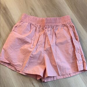 Casual Pink Athletic Shorts for Women